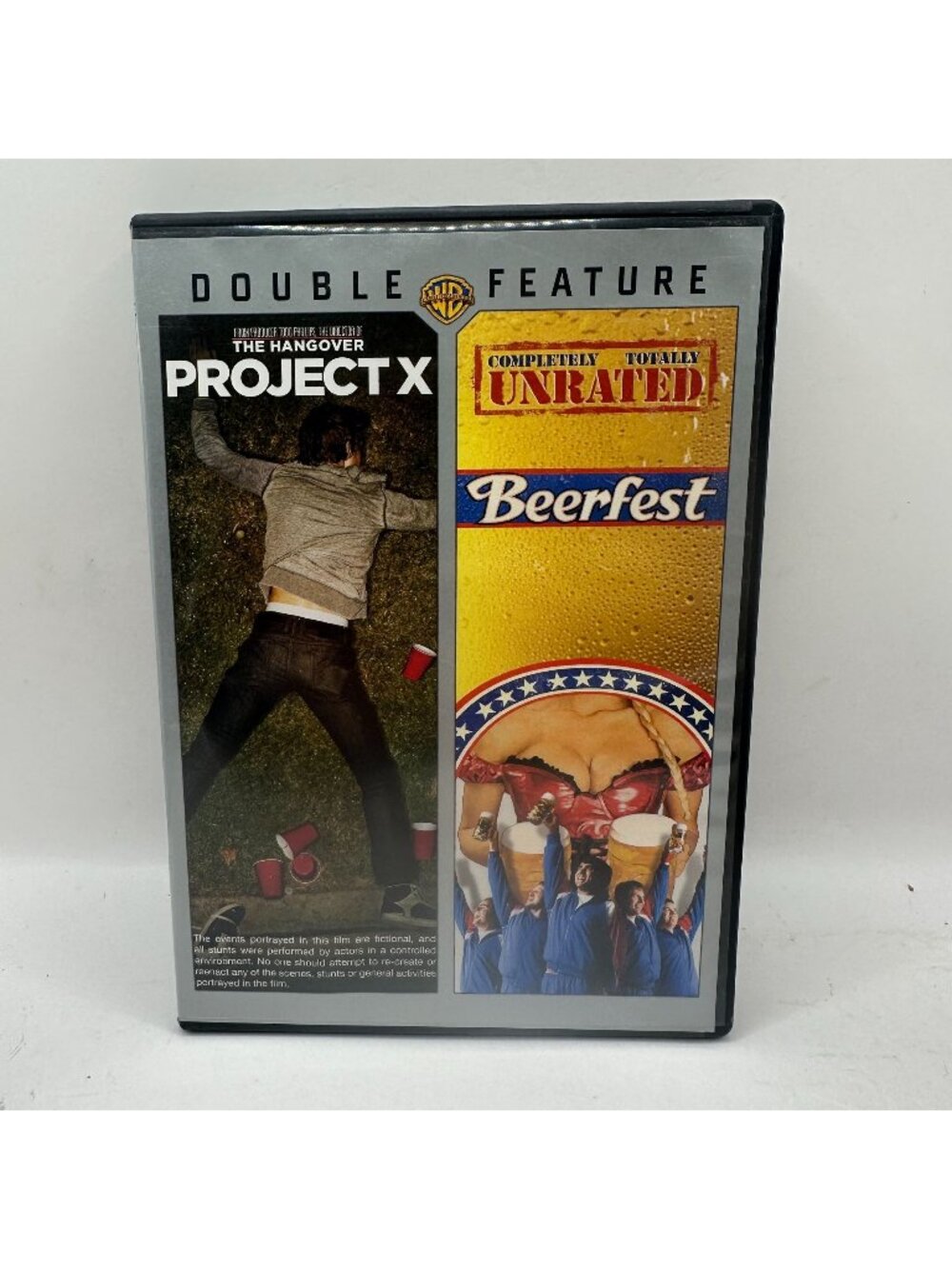 Project X And Beerfest Double Feature DVD Unrated Warner Bros Comedy R